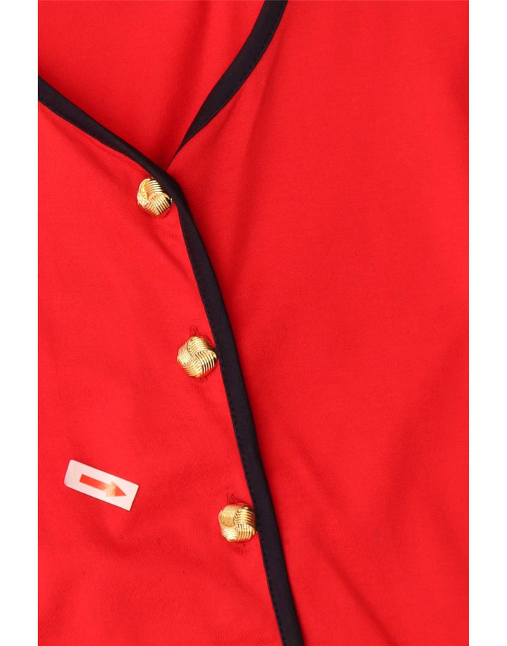 Camicetta da donna a maniche corte Cellini IT 42 Colorblock rosso medio