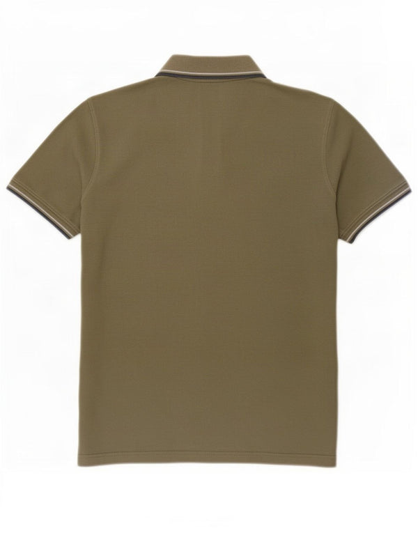 Pierre Cardin Mens Polo Shirt 2XL Khaki Cotton