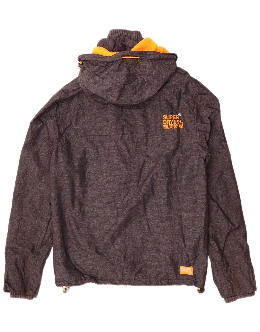 Giacca a vento con cappuccio da uomo Superdry Windcheater UK 36 Small Grigia