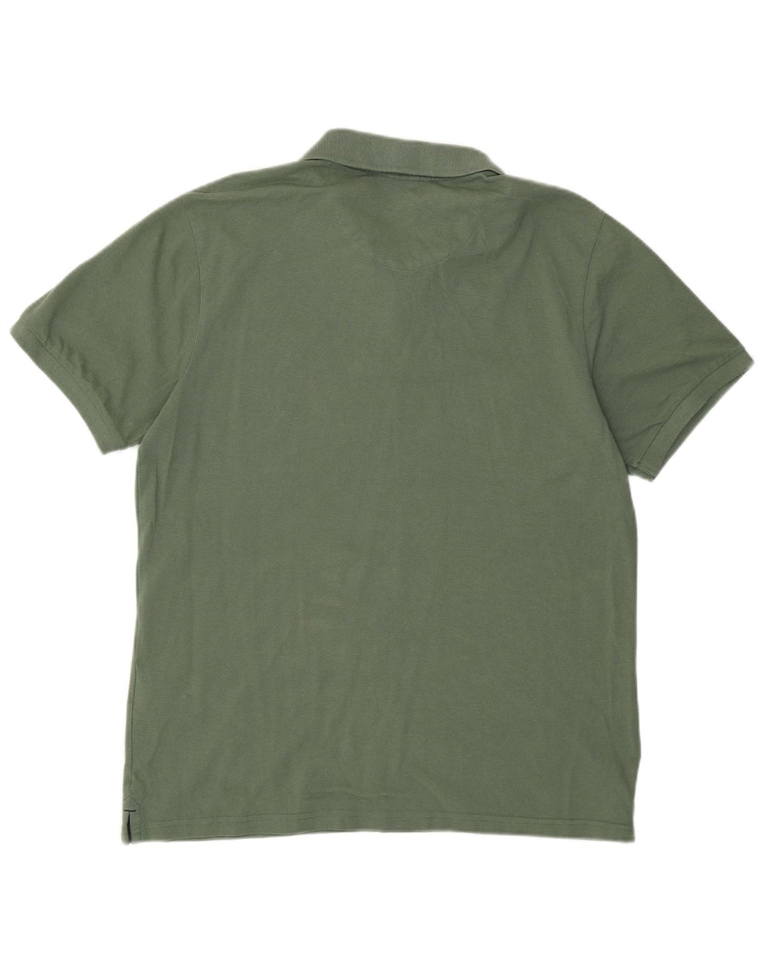Polo da uomo North Sails in cotone verde medio