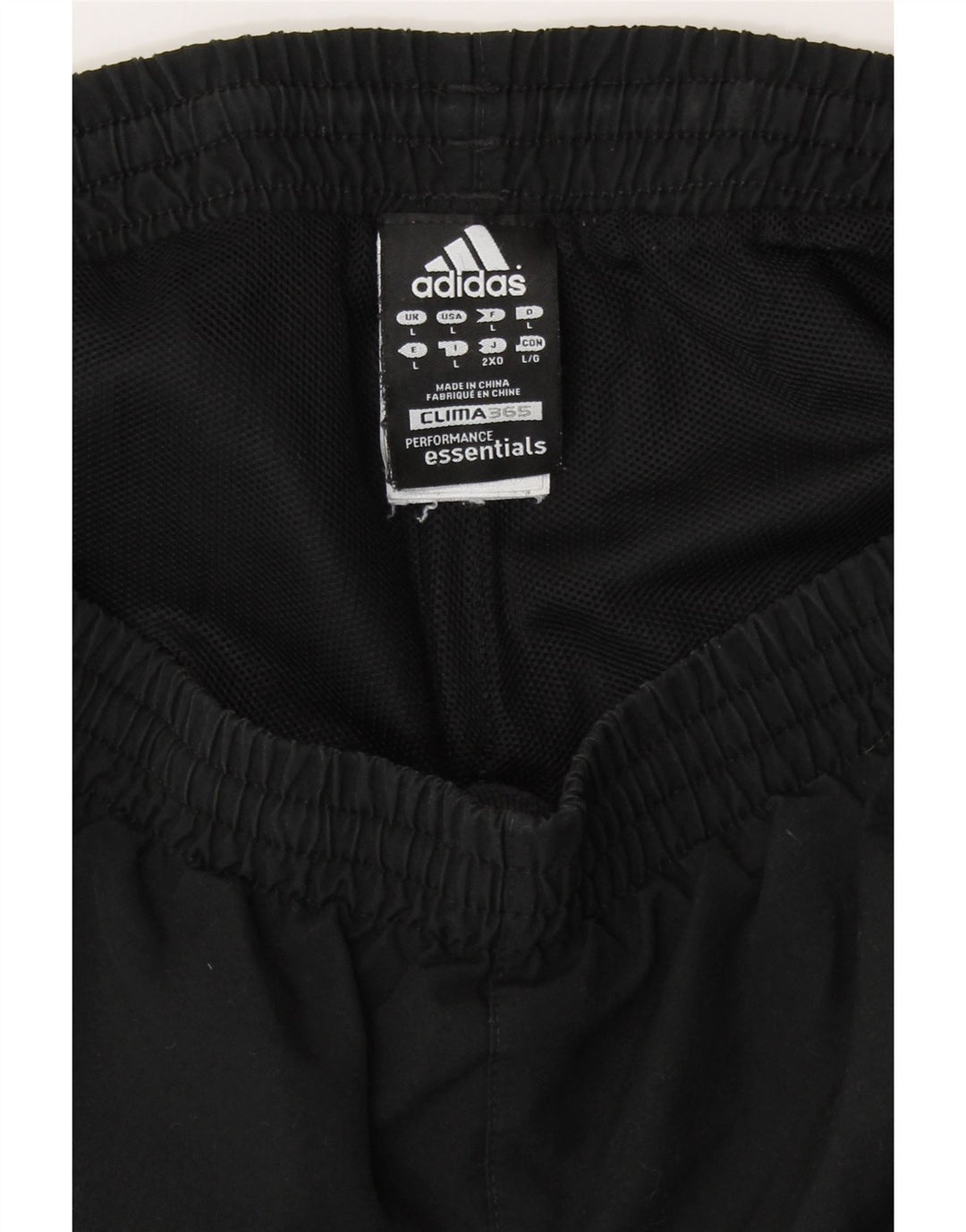 Pantaloni da tuta da uomo ADIDAS Clima 365 Joggers grandi in poliestere nero