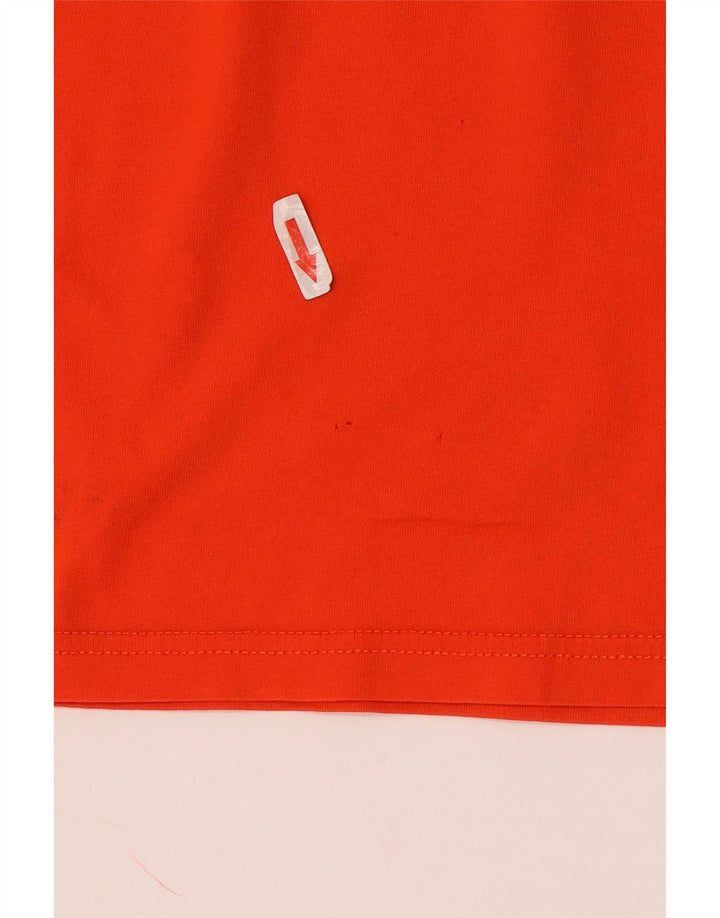 T-shirt da uomo Napapijri Top in cotone arancione medio