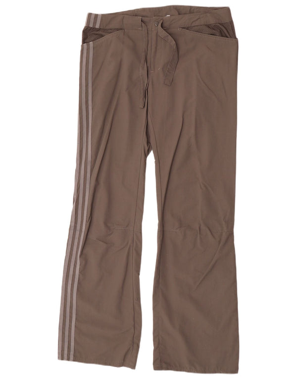 Pantaloni Bootcut grafici Adidas da donna Clima 365 UK 14 Medium W32 L32 Grigio