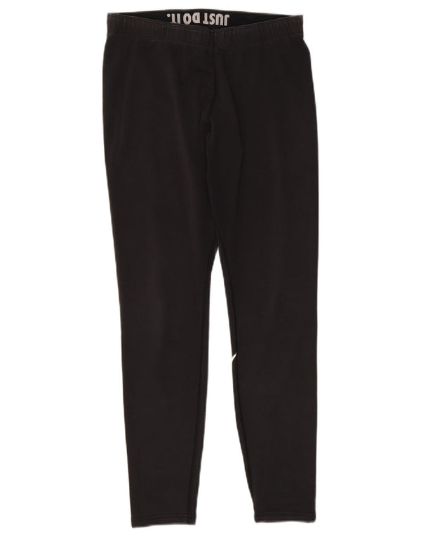Leggings grafici da donna Nike UK 14 grande cotone nero