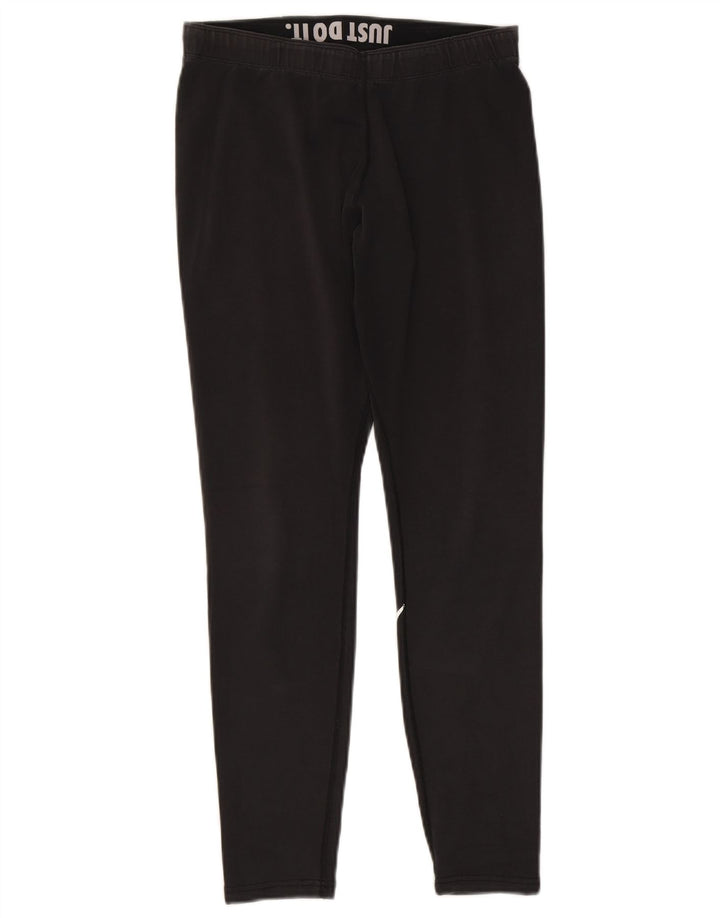 Leggings grafici da donna Nike UK 14 grande cotone nero