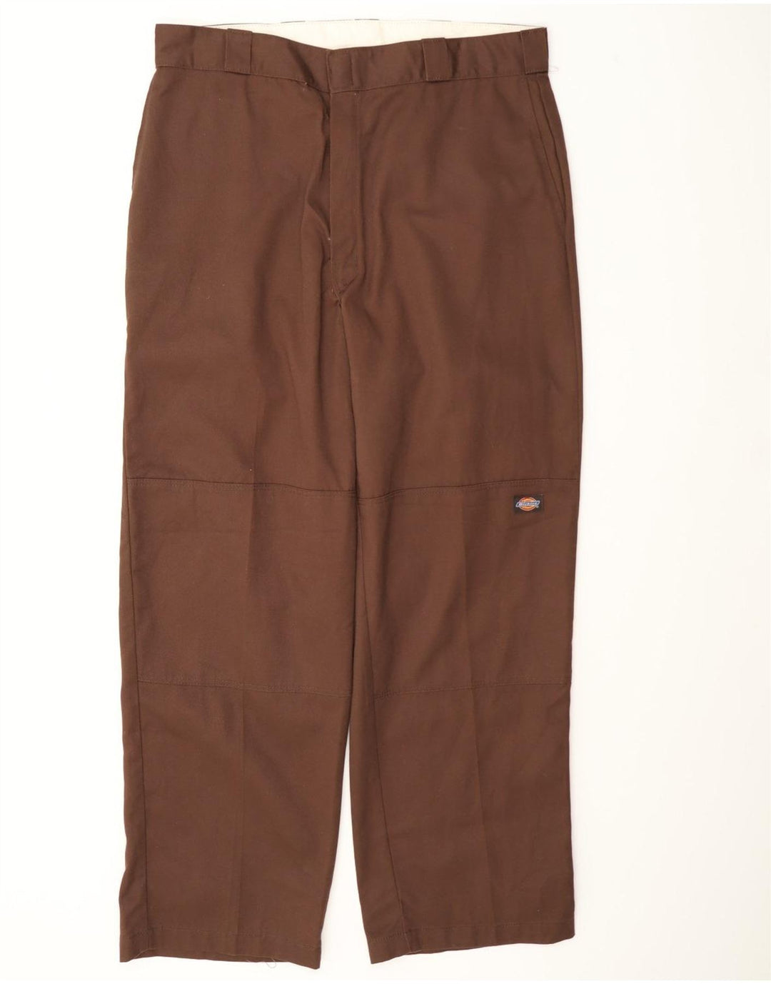 Pantaloni cargo dritti da uomo Dickies W36 L31 poliestere marrone