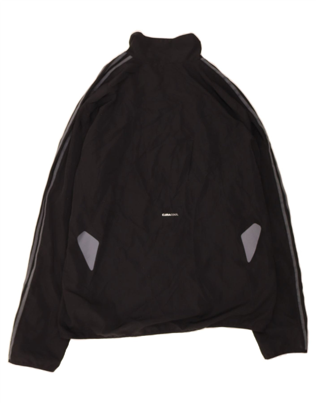 ADIDAS Mens Climacool Tracksuit Top Jacket  XL Black Colourblock Polyester Vintage Adidas and Second-Hand Adidas from Messina Hembry 