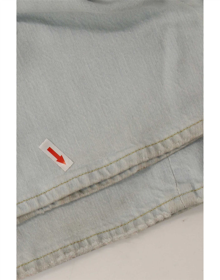 Jeans Reiss a gamba larga da donna W27 L35 cotone blu