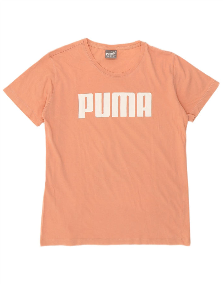 T-shirt grafica da donna Puma UK 8 Small Rosa