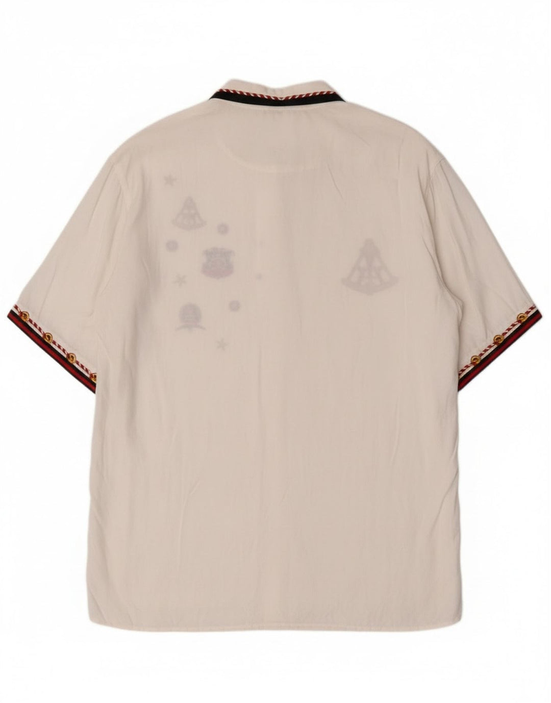 Marina Yachting Camicia grafica da donna Camicetta UK 16 Large White Nautical