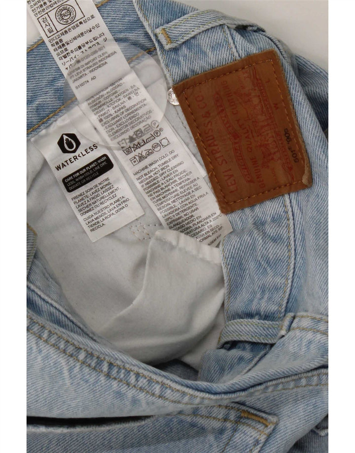 Jeans dritti Levi's 501 da donna W25 L32 cotone blu