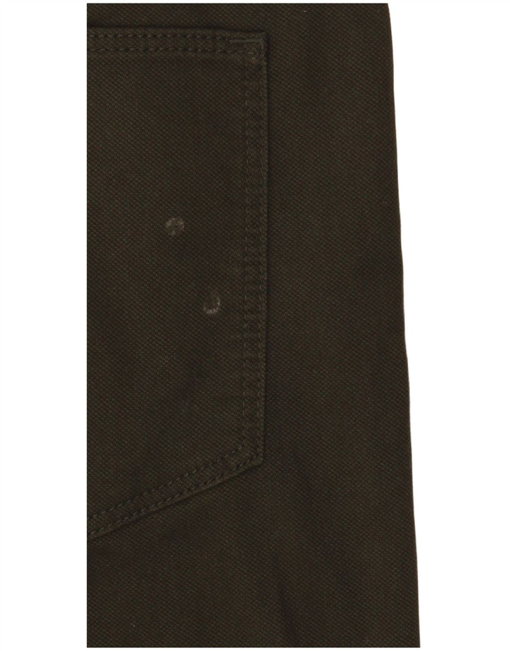 Jeans dritti da uomo Marks & Spencer W36 L29 cotone kaki