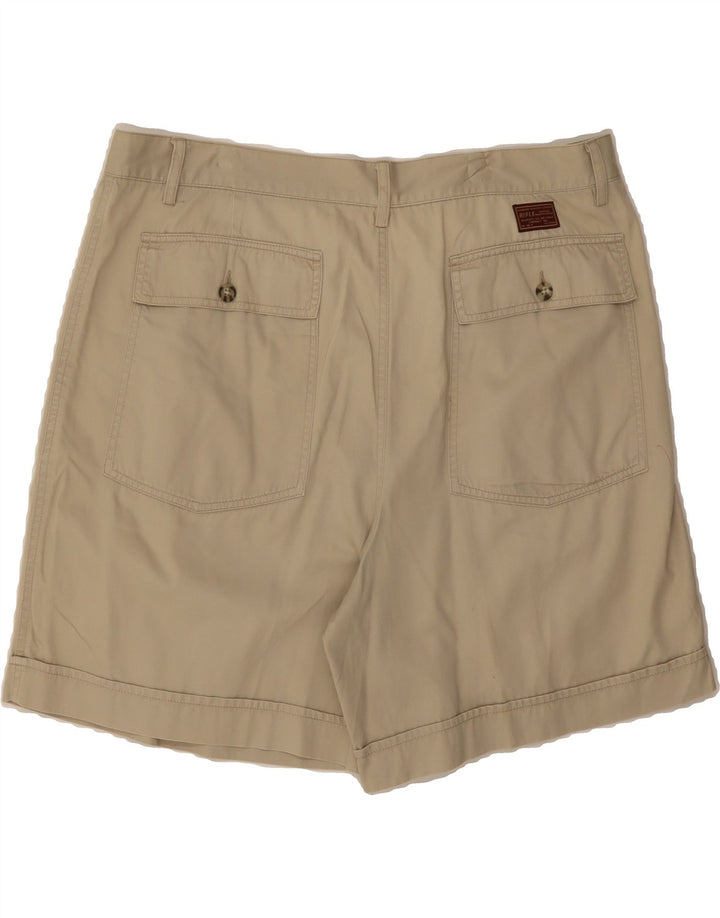 RIFLE Mens Pegged Chino Shorts W36 Large Beige Vintage Rifle and Second-Hand Rifle from Messina Hembry 