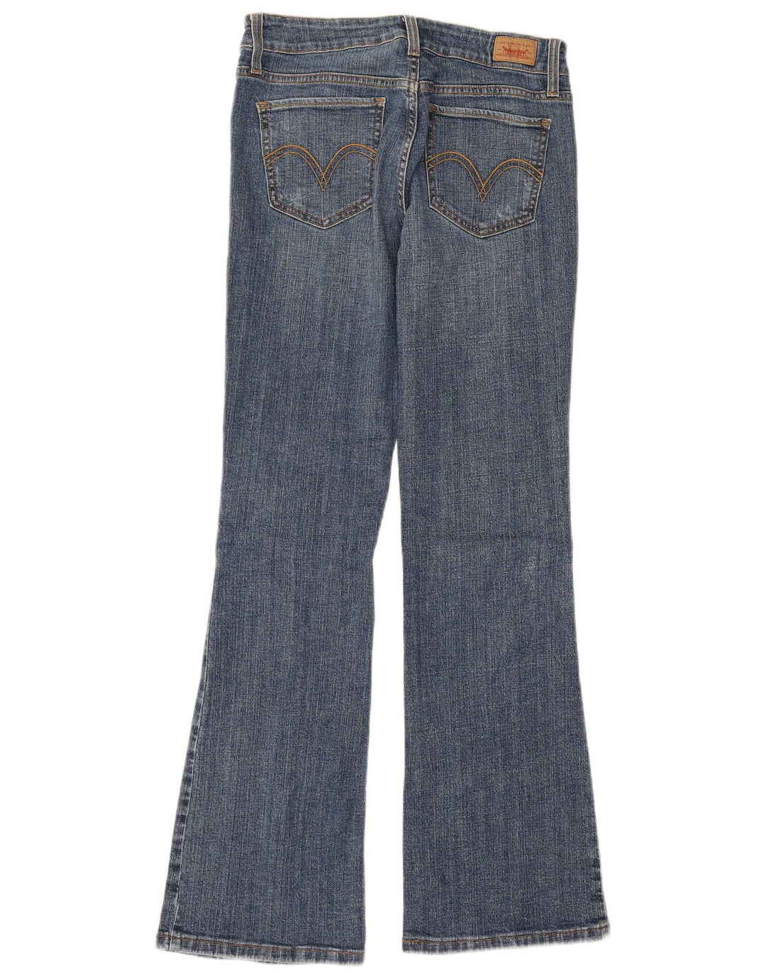 LEVI'S Jeans 518 Super Low Bootcut da donna US 5 Medio W28 L31 Cotone Blu