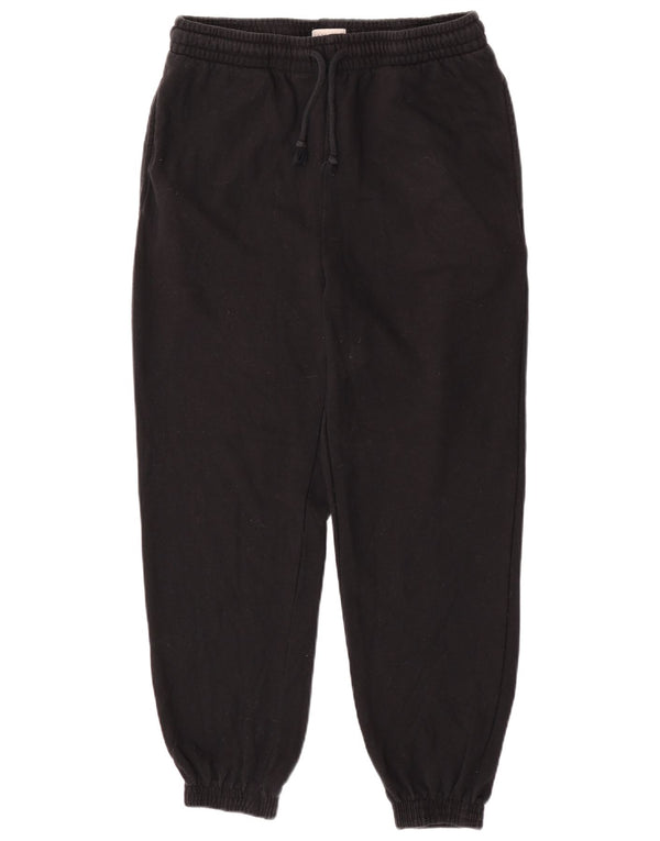 Topshop Pantaloni da tuta da donna Joggers UK 14 Large Black Cotton