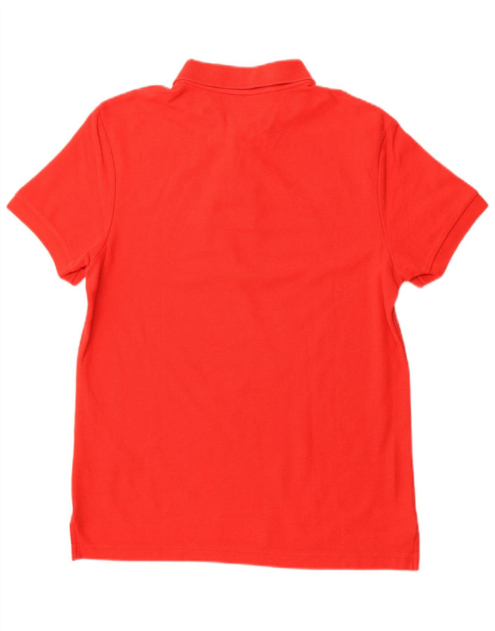 Polo NIKE da uomo in cotone rosso medio