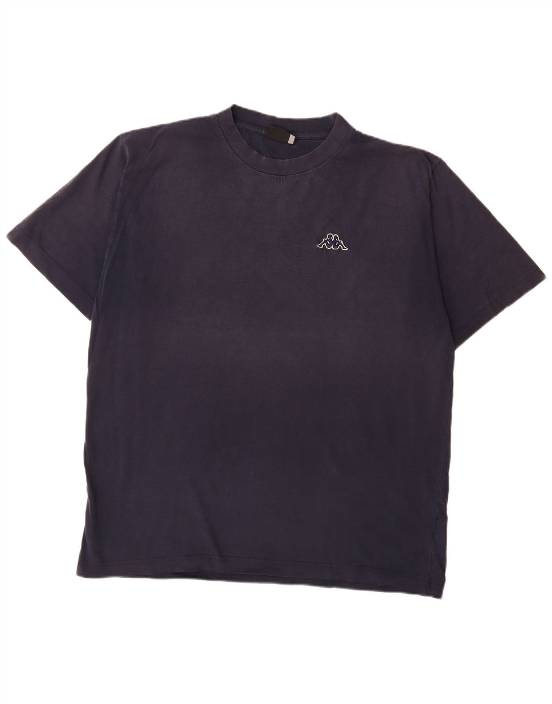 T-shirt da uomo KAPPA Top 2XL in cotone blu navy