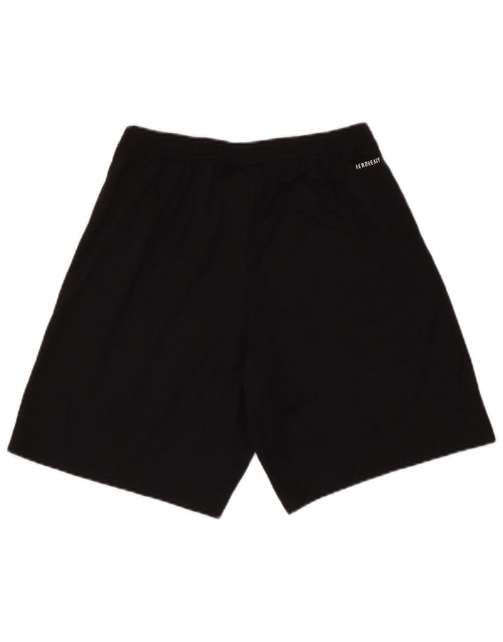 Pantaloncini sportivi Adidas Aeroready Graphic da uomo piccoli in poliestere nero