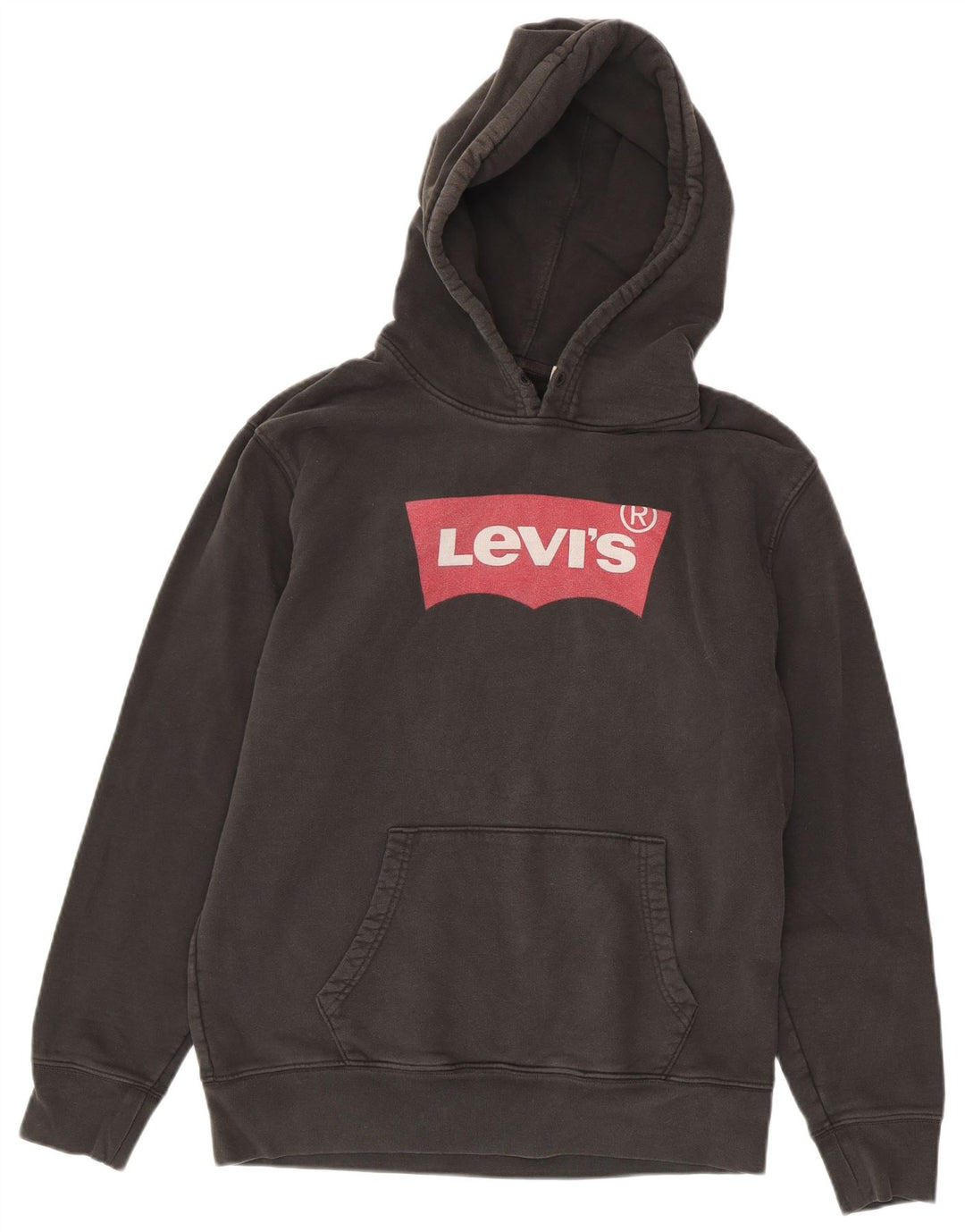 Maglione con cappuccio grafico standard da uomo Levi's in cotone nero medio