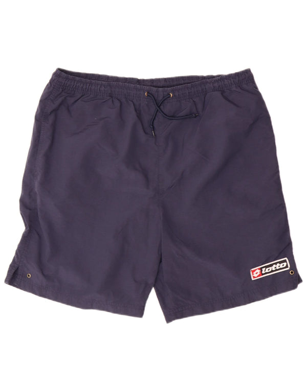 Pantaloncini sportivi da uomo LOTTO XL blu navy
