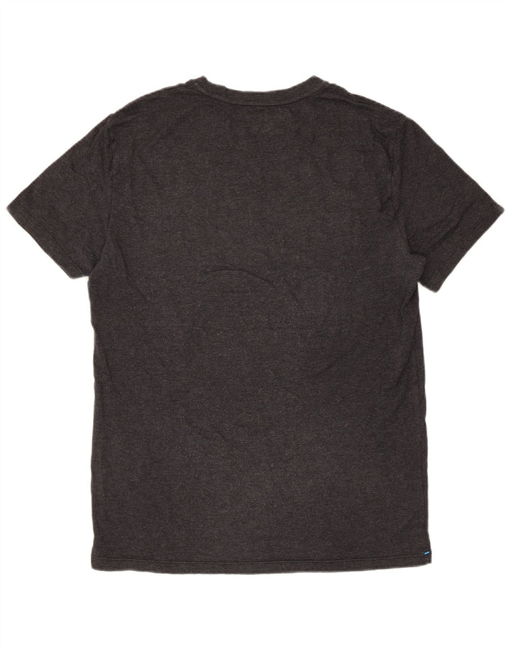 T-shirt regolare a maniche corte da uomo Columbia in cotone mélange grigio medio