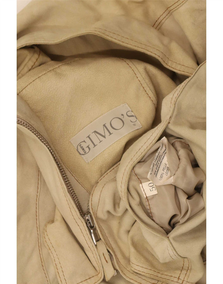 Giacca Donna Scamosciata Gimo IT 50 XL Pelle Beige