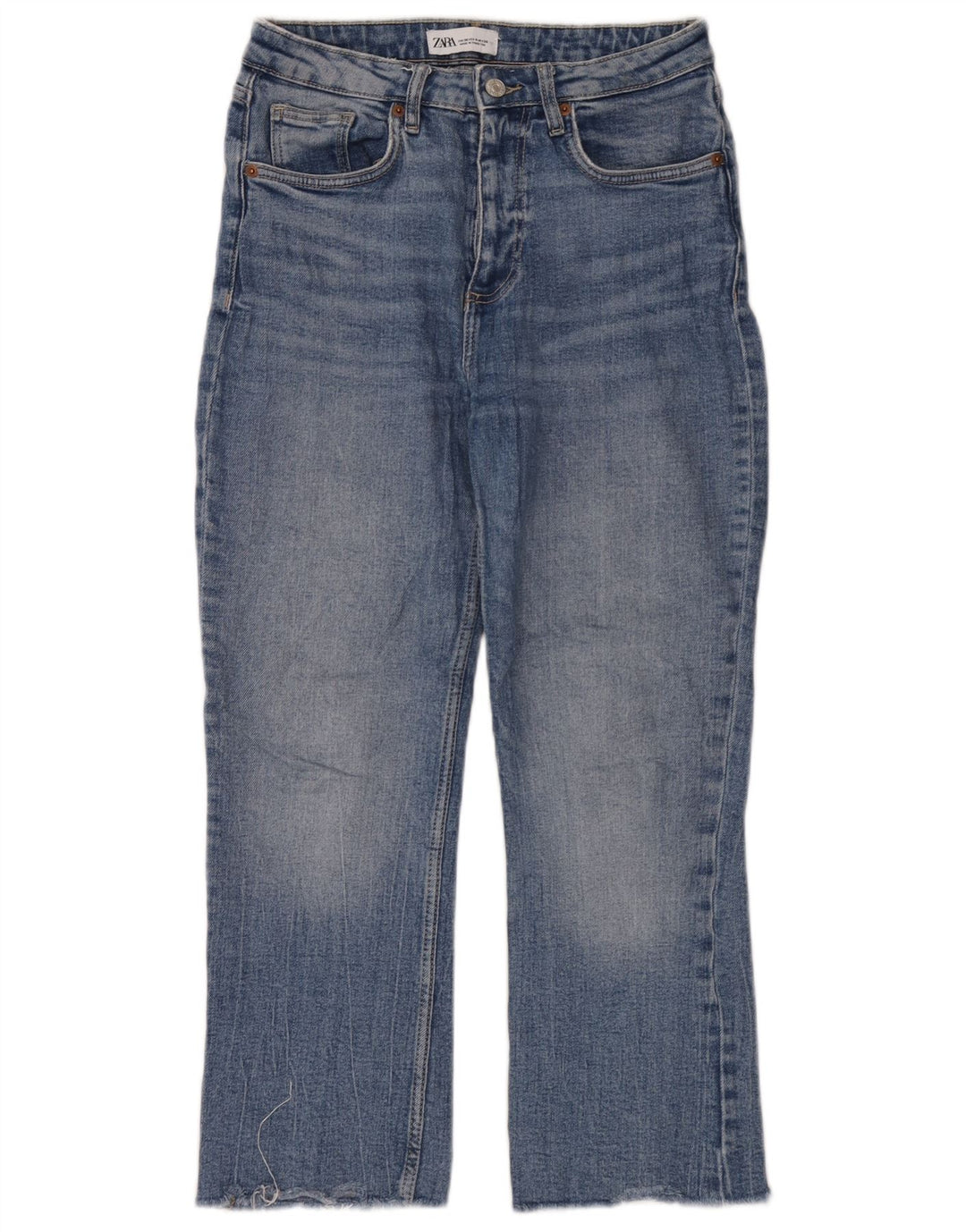Jeans Bootcut da donna Zara EU 36 XS W26 L25 Blu