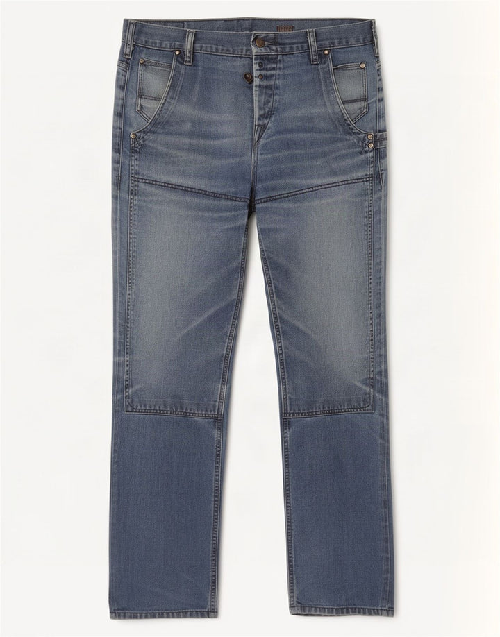 Jeans dritti da uomo Levi's W36 L34 cotone blu