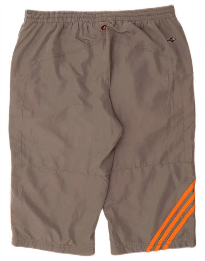 Pantaloncini sportivi Adidas Clima 365 Bermuda da uomo grigio medio color block