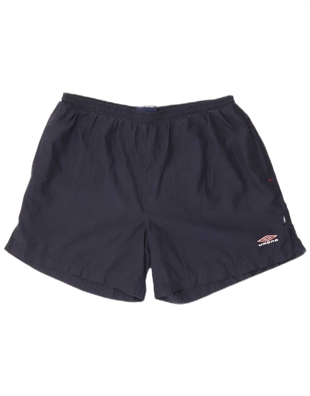 Pantaloncini da bagno da uomo Umbro grandi in poliestere blu navy