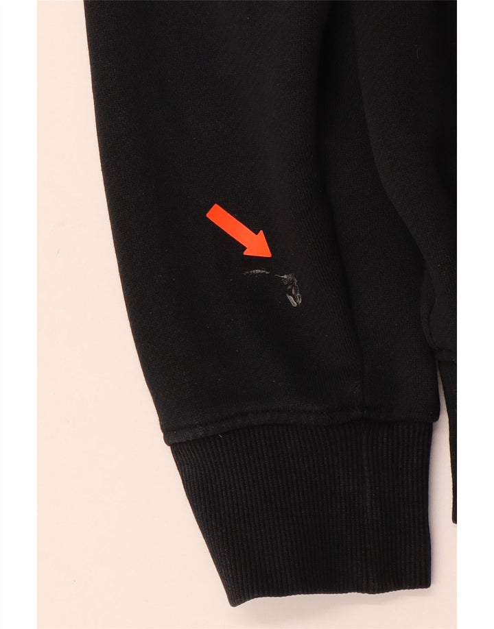 Felpa oversize con grafica da donna NEW BALANCE UK 10 piccola nera