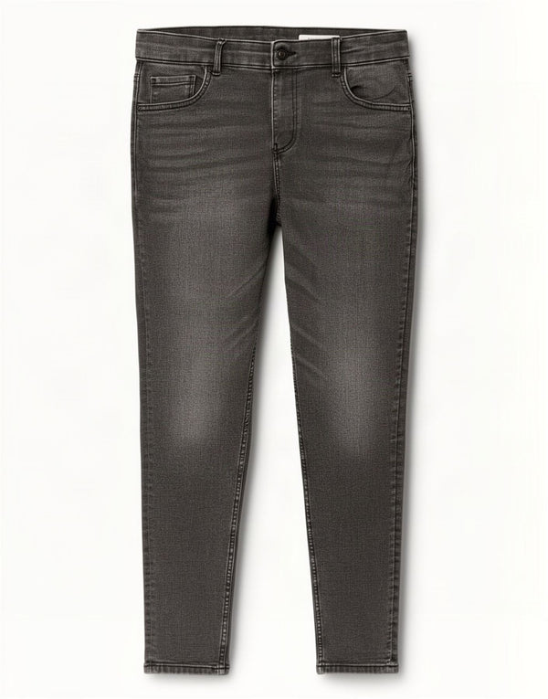 Marks & Spencer Jeans The Ivy Skinny da donna UK 14 Large W30 L27 Cotone grigio