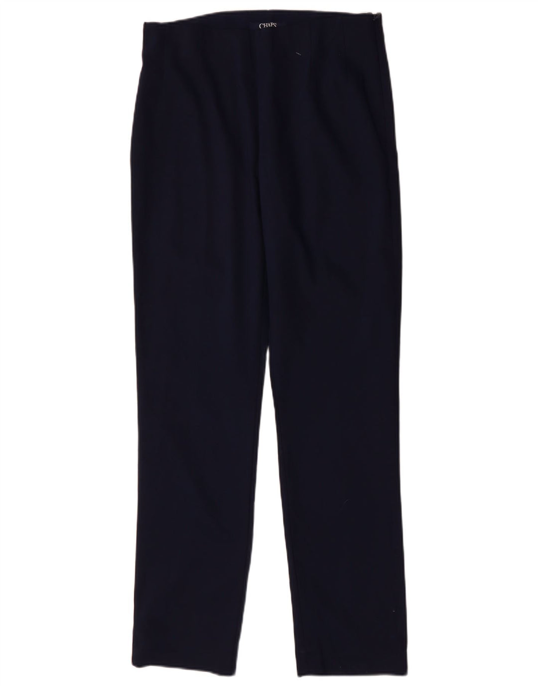 Pantaloni casual dritti da donna CHAPS US 10 Large W32 L31 Blu navy