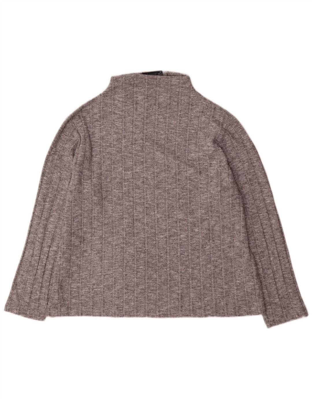 Top manica lunga da donna Marks & Spencer UK 20 2XL viscosa grigia