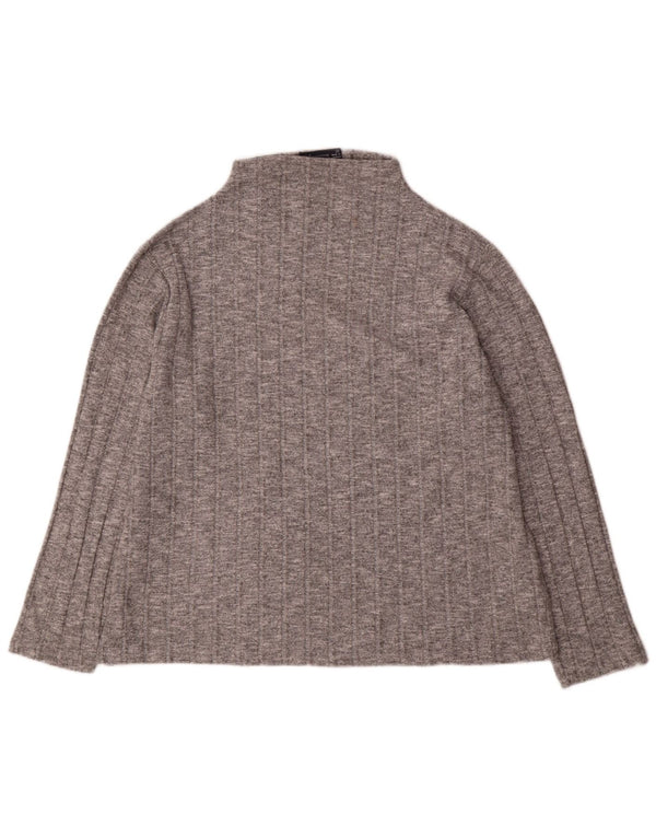 Top manica lunga da donna Marks & Spencer UK 20 2XL viscosa grigia