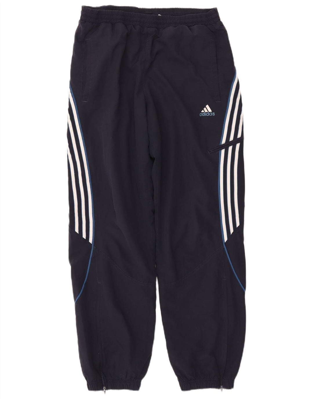 Pantaloni da tuta da uomo ADIDAS Carrot Joggers medio poliestere blu navy