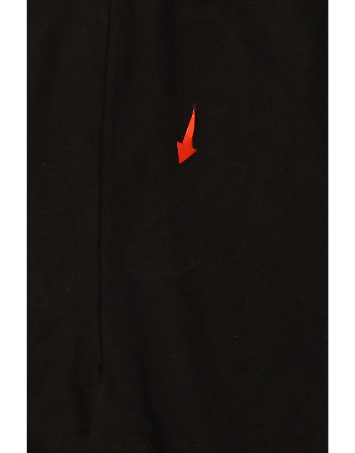 Pantaloncini sportivi grafici da uomo Puma grandi in cotone nero
