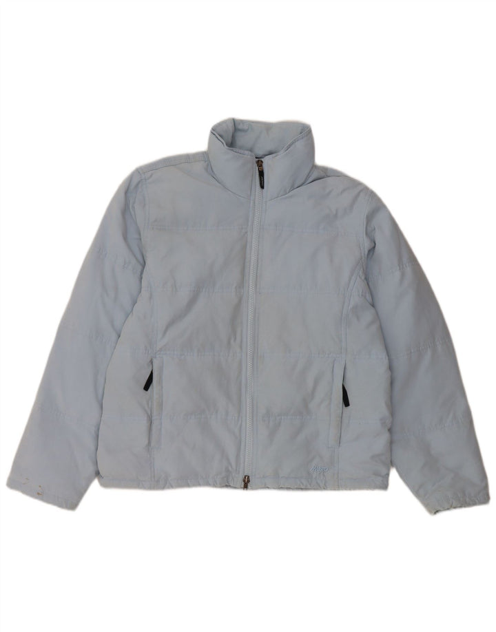 Giacca imbottita da donna MUSTO UK 14 grande nylon blu