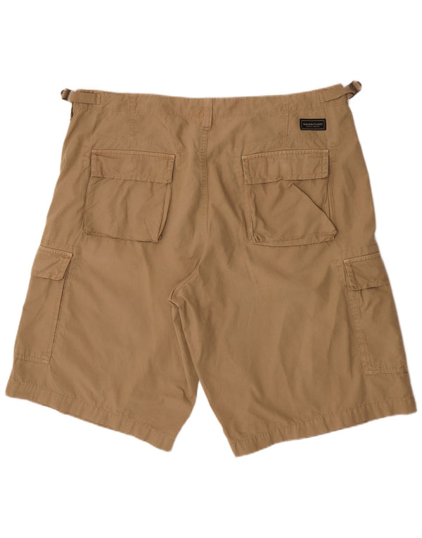 Pantaloncini cargo da uomo Marlboro Classics W42 2XL Cotone beige
