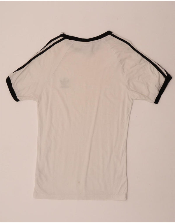 Maglietta Adidas da uomo Top Large in cotone bianco