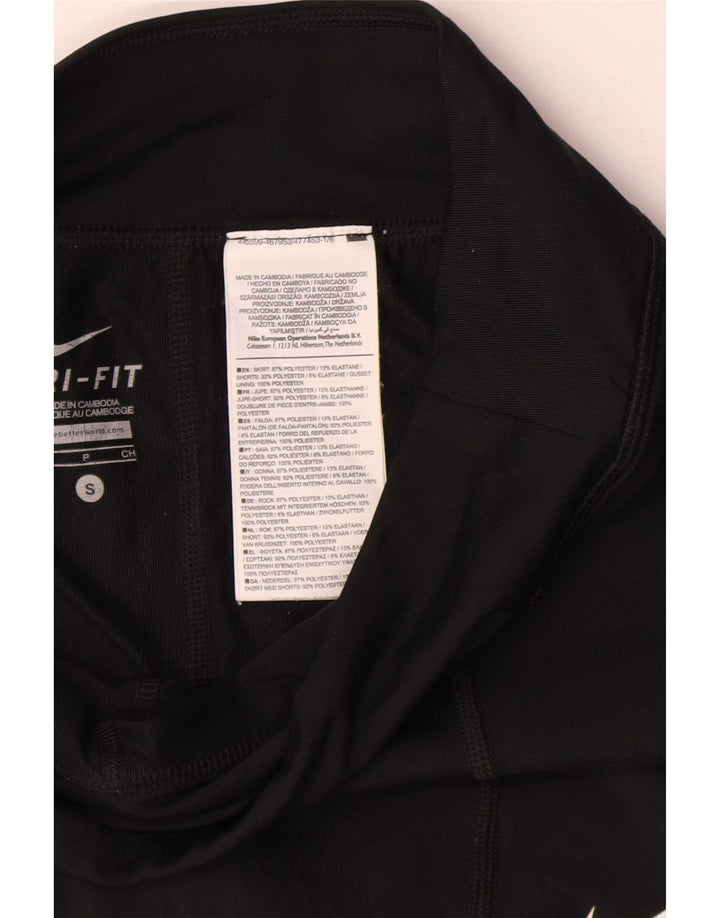 Gonna Nike Dri Fit da donna UK 8 piccola in poliestere nero