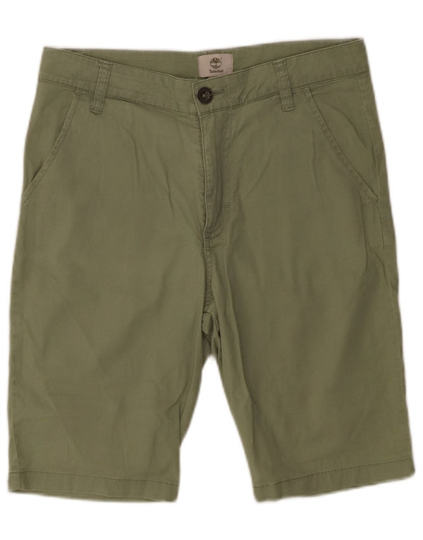 Pantaloncini chino da bambino Timberland 13-14 anni W30 verdi