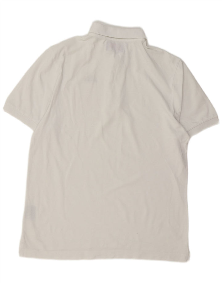 Polo Kappa Uomo Cotone Medio Bianco