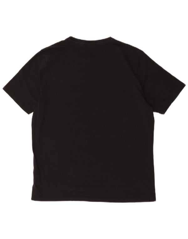 Liu Jo T-shirt Uomo Top Large Nera in Cotone
