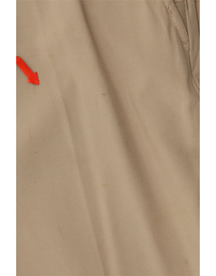 Pantaloni chino dritti da donna Izod W32 L30 poliestere beige
