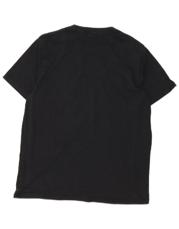 T-shirt grafica da uomo con vestibilità standard Rip Curl XL in cotone nero