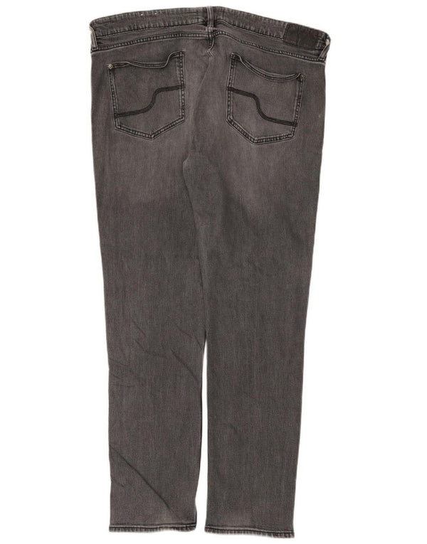 Jeans slim da uomo Fat Face W42 L31 cotone grigio