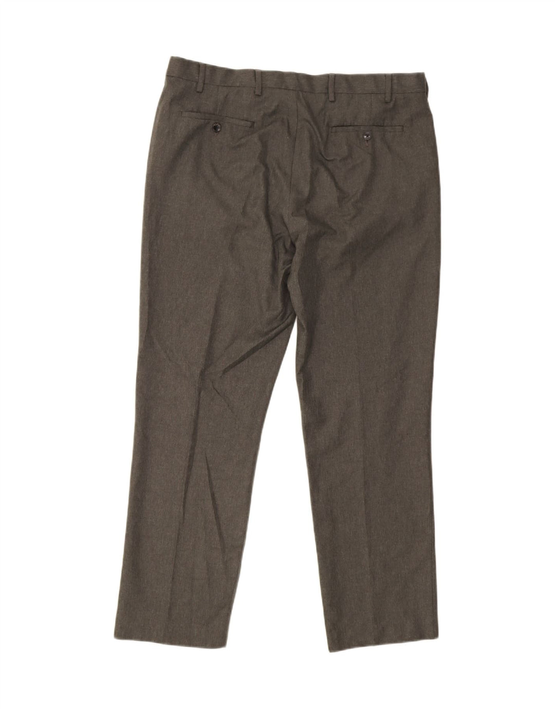 Pantaloni da abito dritti Regular Fit Marks & Spencer da uomo W38 L30 Grigi