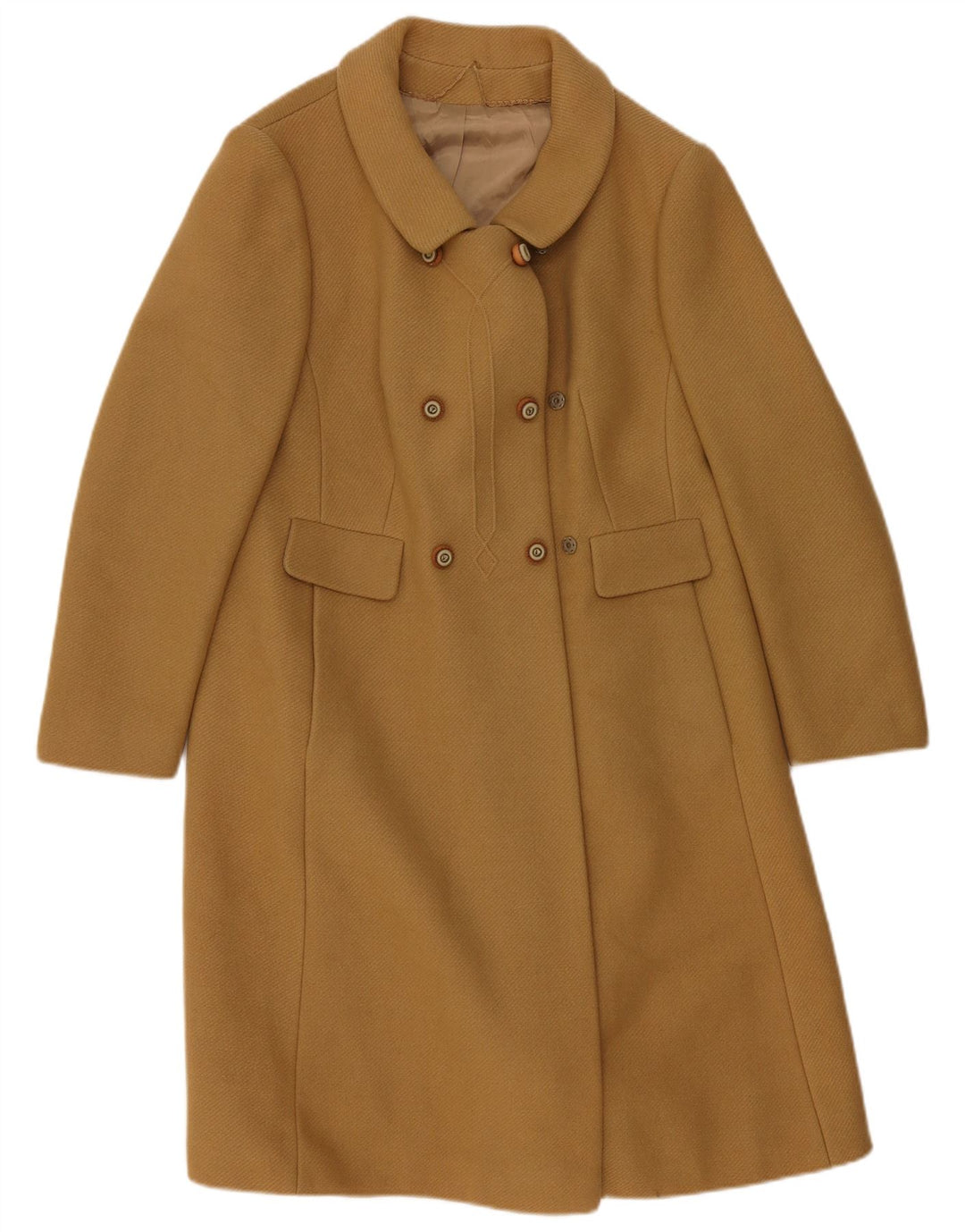 Soprabito doppiopetto da donna Arezia UK 14 Beige medio