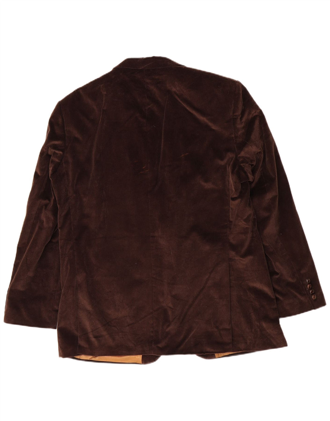 Barbour Giacca da uomo in velluto a coste a 2 bottoni IT 56 3XL Cotone marrone